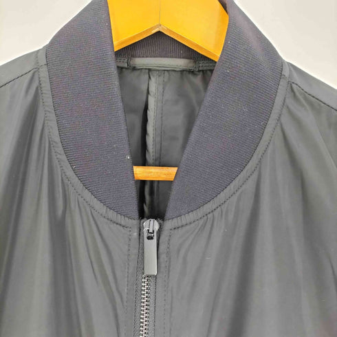 アルマーニコレツィオーニ ARMANI COLLEZIONI WATER REPELLENT ダブルジップ シェル ボンバージャケット メンズ EUR:48