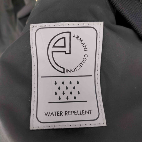 アルマーニコレツィオーニ ARMANI COLLEZIONI WATER REPELLENT ダブルジップ シェル ボンバージャケット メンズ EUR:48