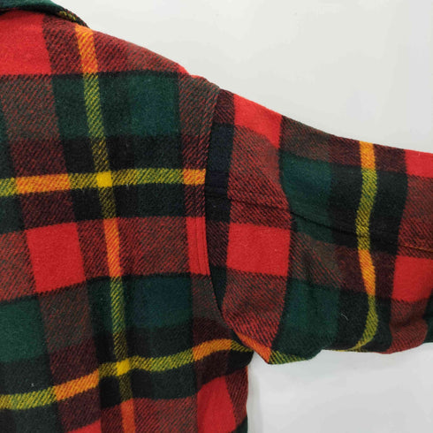 ジョンソンウーレンミルズ Johnson Woolen Mills 90-2000s USA製 チェック柄 長袖ネルシャツ メンズ import:M