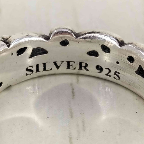 LEGALISS silver925 クロス 波打ち リング メンズ 16号