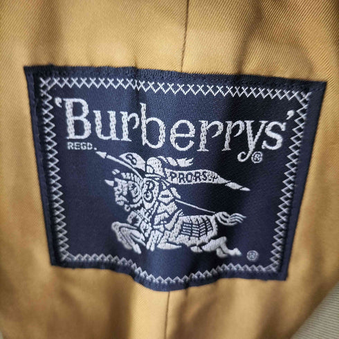 バーバリーズ BURBERRYS ライナー付き 裏地ノバチェック ステンカラーコート メンズ 90 165