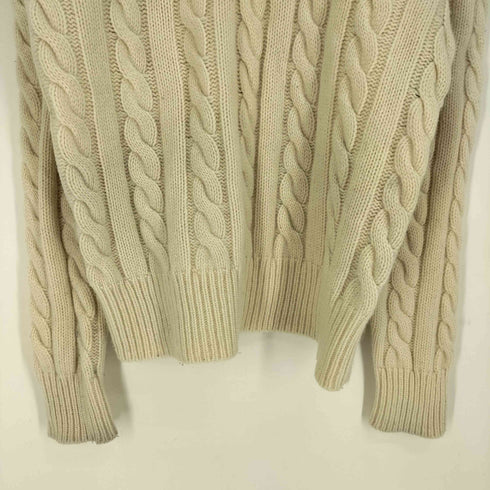 ポロバイラルフローレン Polo by RALPH LAUREN ケーブルニット ウールカシミヤ セーター メンズ import:M