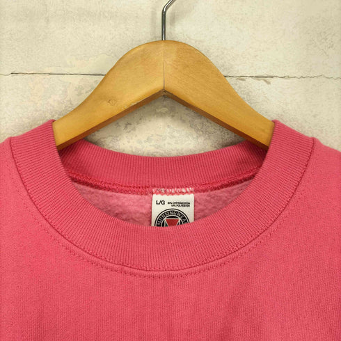 マンシングウェア Munsingwear 90s 発砲プリントクルーネックスウェット メンズ L