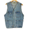 ゲスジーンズ GUESS JEANS 90-00s USA製 デニムベスト メンズ import:S