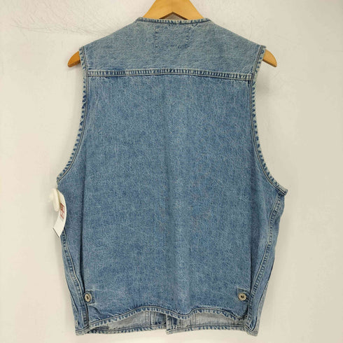 ゲスジーンズ GUESS JEANS 90-00s USA製 デニムベスト メンズ import:S