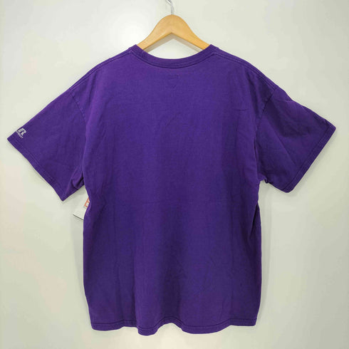 ラッセルアスレチック RUSSELL ATHLETIC カレッジロゴ プリント クルーネック S/S Tシャツ メンズ import:XL