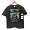 ハードコア パンク クラストパンク アートワーク プリント S/S Tシャツ メンズ JPN:L