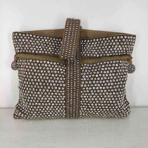 Sandawana Opera ビジュー 巾着 バッグ レディース