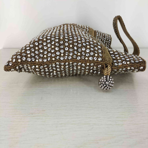 Sandawana Opera ビジュー 巾着 バッグ レディース