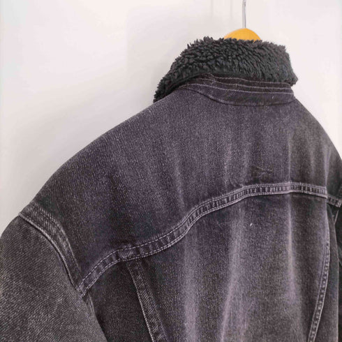 ポロバイラルフローレン Polo by RALPH LAUREN Logo Trucker Denim Jacket リラックス フリースラインド トラッカー ジャケット メンズ import:M