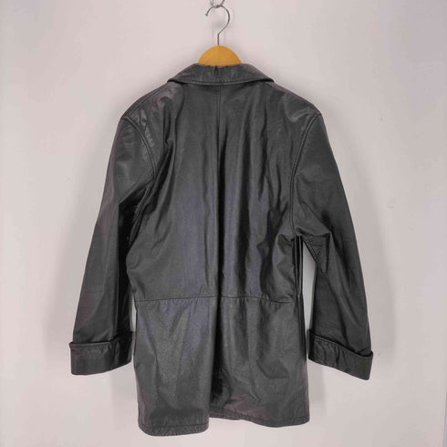 COW LEATHER カウレザーダブルブレストジャケット メンズ FREE