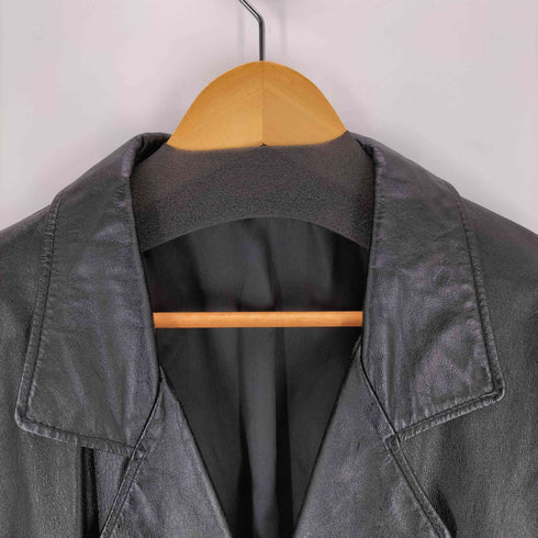 COW LEATHER カウレザーダブルブレストジャケット メンズ FREE