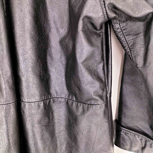 COW LEATHER カウレザーダブルブレストジャケット メンズ FREE
