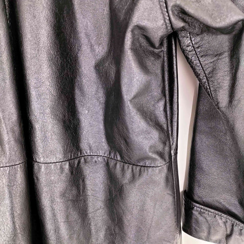 COW LEATHER カウレザーダブルブレストジャケット メンズ FREE