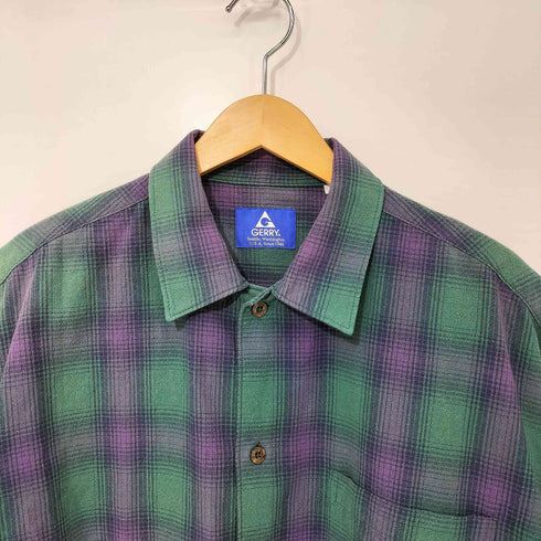ジェリー GERRY オンブレチェック S/S シャツ メンズ JPN:L