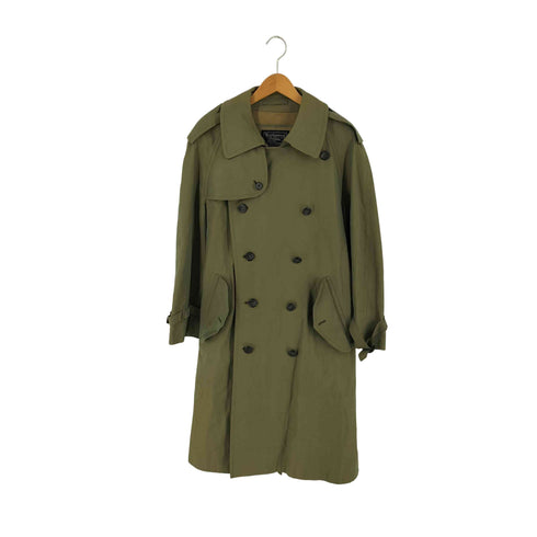 バーバリーズ BURBERRYS 玉虫色 裏地チェック柄 トレンチコート メンズ