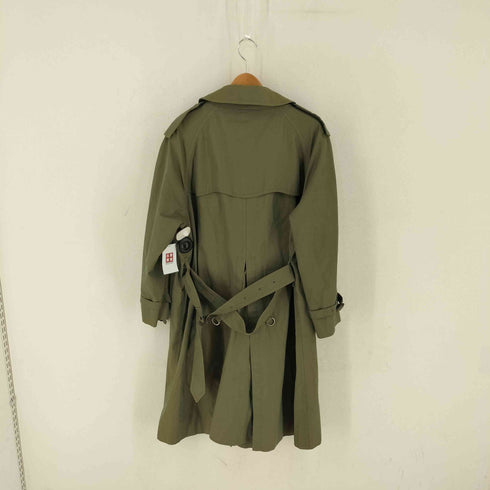 バーバリーズ BURBERRYS 玉虫色 裏地チェック柄 トレンチコート メンズ