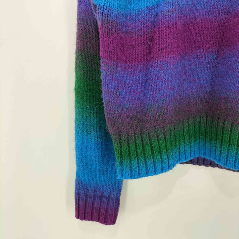 ジャーナルスタンダード JOURNAL STANDARD 24AW BRUSHED GRADATION CN ブラッシュド グラデーション ボーダー ニット メンズ JPN:M