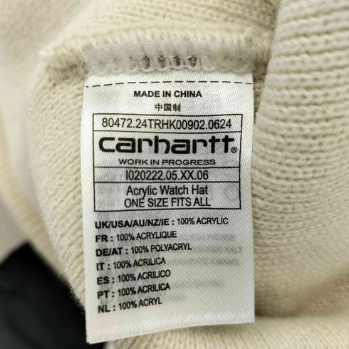 カーハート Carhartt Acrylic Watch Hat ニット帽 ビーニー メンズ ONE SIZE