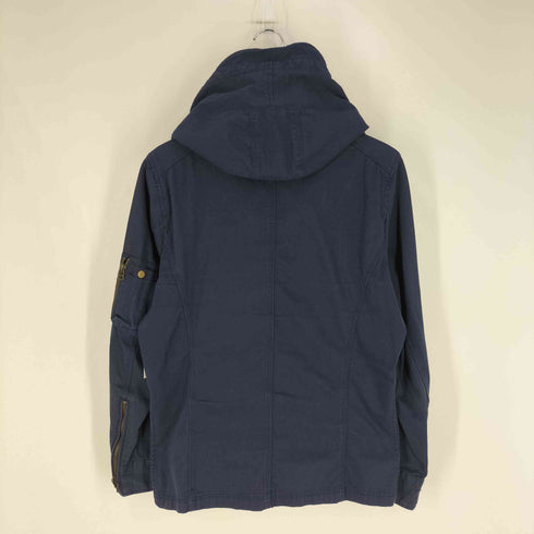 フラップポケット フーディー ワイヤー入り 2WAY ミリタリー ジャケット メンズ JPN:2