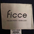 フィッチェ ficce 比翼ボタン カシミヤ混 インサイドアウト チェスター コート メンズ JPN:M