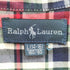 ラルフローレン RALPH LAUREN ポニー 刺繍 タータン チェック L/S ボタンダウン シャツ レディース L(14-16)
