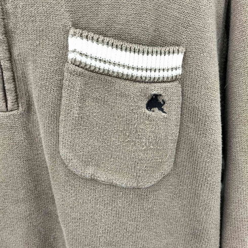 ラングラー Wrangler ハーフジップ ニットセーター メンズ import:XL