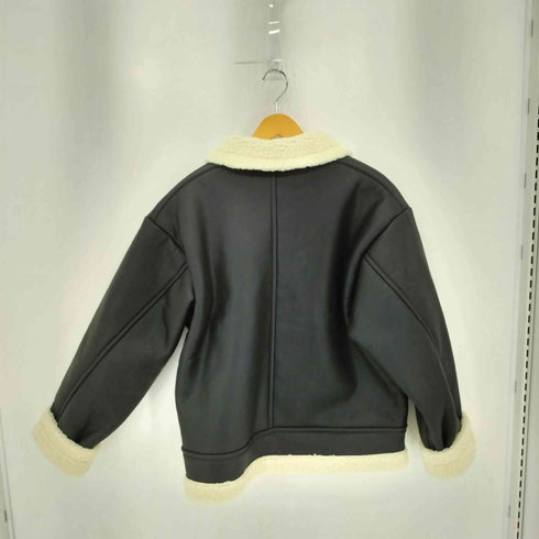 エマクローズ EMMA CLOTHES 2WAYヴィンテージライクB-3フェイクムートンジャケット メンズ import:M