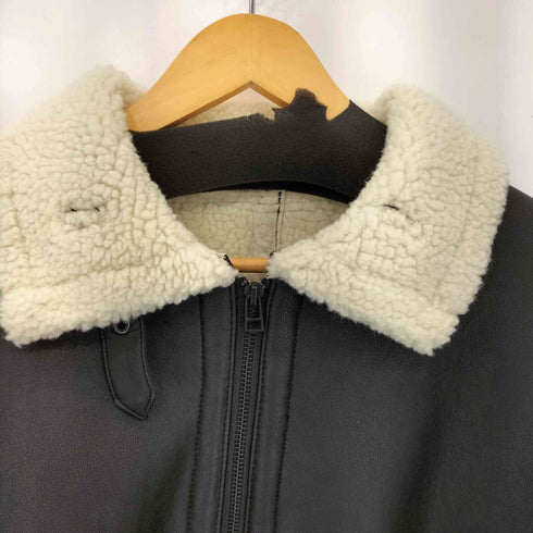 エマクローズ EMMA CLOTHES 2WAYヴィンテージライクB-3フェイクムートンジャケット メンズ import:M