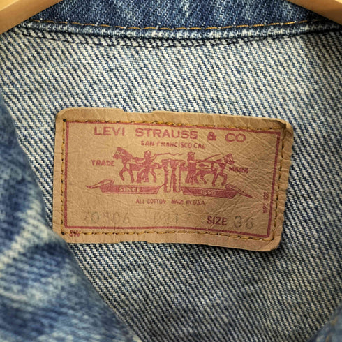 リーバイス Levis 80S~90S 70506 0217 4th デニムトラッカージャケット メンズ US:36