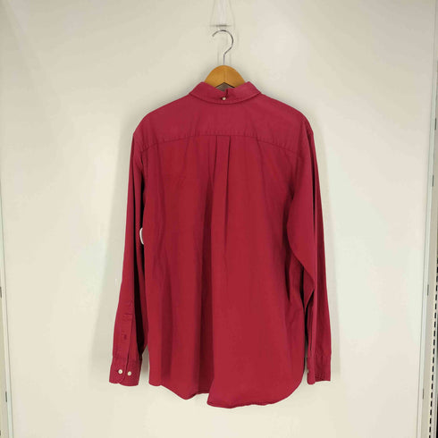 ランズエンド LANDS END 90S コットン B.D L/S シャツ メンズ import:L