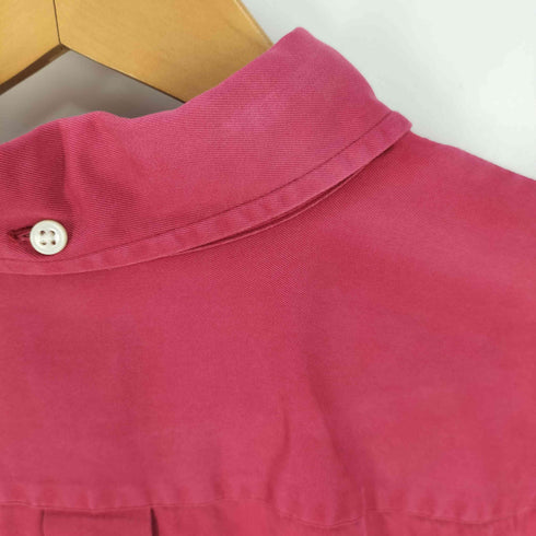 ランズエンド LANDS END 90S コットン B.D L/S シャツ メンズ import:L