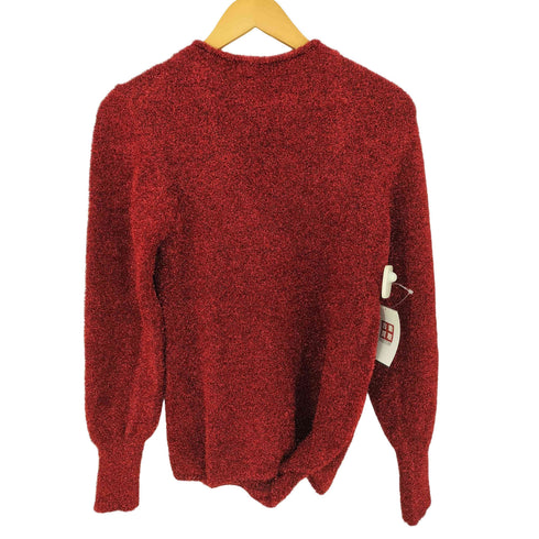 ザラ ZARA テンセル&オープンバックセーター ラメ グリッターニット レディース import:S