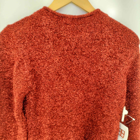 ザラ ZARA テンセル&オープンバックセーター ラメ グリッターニット レディース import:S