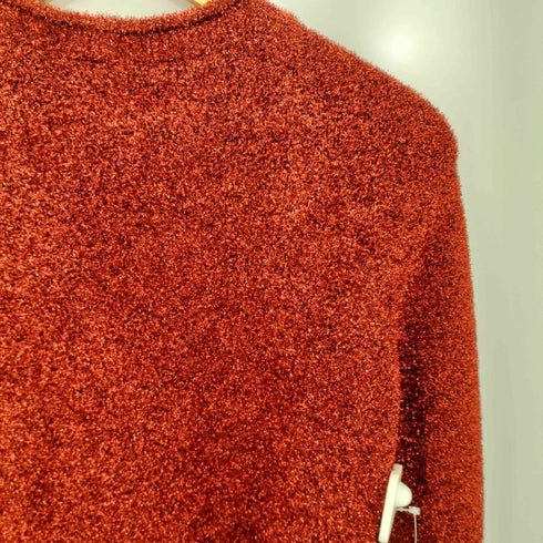 ザラ ZARA テンセル&オープンバックセーター ラメ グリッターニット レディース import:S