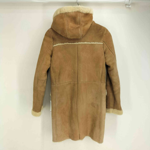 フリークスストア FREAKS STORE 羊革 リアルムートン フーデッドコート レディース FREE