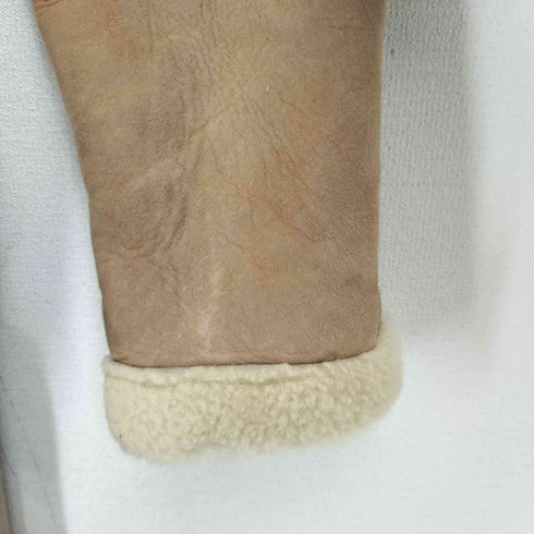 フリークスストア FREAKS STORE 羊革 リアルムートン フーデッドコート レディース FREE