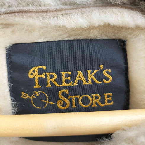フリークスストア FREAKS STORE 羊革 リアルムートン フーデッドコート レディース FREE