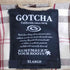 GOTCHA 2ND型 裏地チェック 刺繍 ステッチ ダメージ デニムジャケット メンズ import:XL