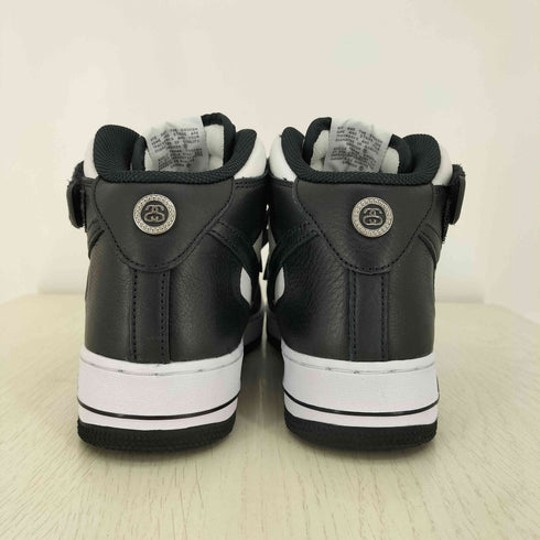 ステューシー Stussy Air Force 1 Mid Black and Light Bone エアフォース1 ミッド ブラック アンド ライトボーン メンズ JPN:27