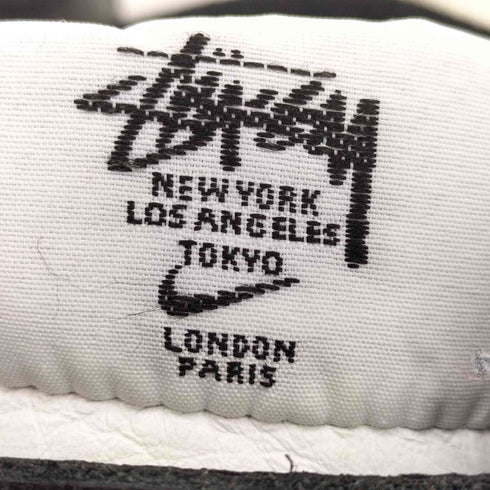 ステューシー Stussy Air Force 1 Mid Black and Light Bone エアフォース1 ミッド ブラック アンド ライトボーン メンズ JPN:27