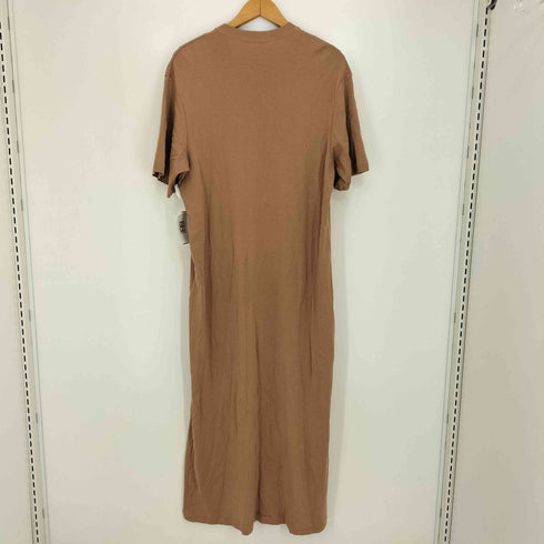 ルメール LEMAIRE コットン 半袖クルーネック ロングワンピース Tシャツドレス レディース JPN:S