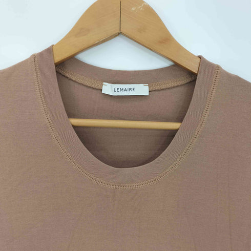 ルメール LEMAIRE コットン 半袖クルーネック ロングワンピース Tシャツドレス レディース JPN:S