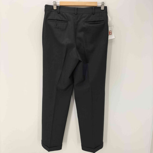 アイムイッセイミヤケ im ISSEY MIYAKE im product MEN 80-90S A-net エイネット期 混紡 サマー ウール センタープレス ドレス スラックス 裾ダブル メンズ