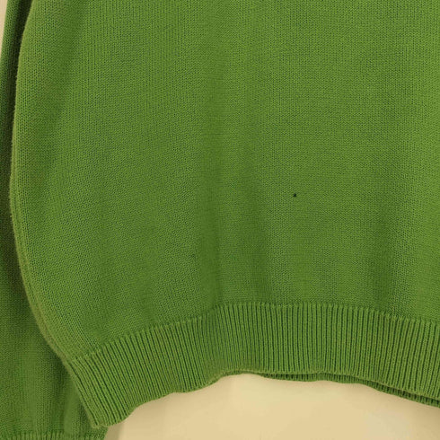 ブルックスブラザーズ BROOKS BROTHERS 346 リブ編み コットン クルーネック ニット セーター メンズ import:L