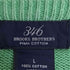 ブルックスブラザーズ BROOKS BROTHERS 346 リブ編み コットン クルーネック ニット セーター メンズ import:L