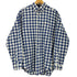 トミーヒルフィガー TOMMY HILFIGER 90-00s コットン シェパードチェック ボタンダウンシャツ メンズ import:M