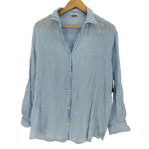 ミューズデドゥーズィエムクラス MUSE de Deuxieme Classe 24ss LINEN WASH SH リネン ウォッシュシャツ レディース FREE