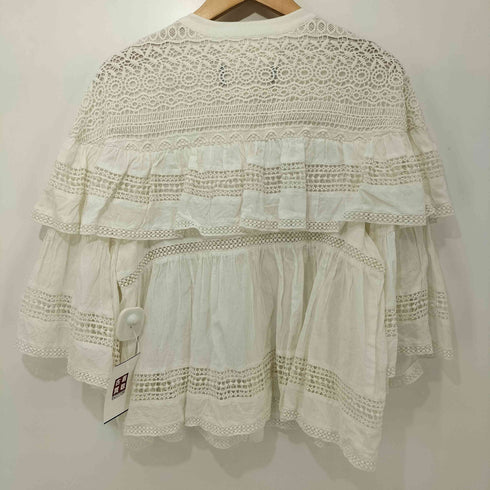 アズノゥアズ AS KNOW AS レース 切替 ギャザー S/S ブラウス レディース JPN:1