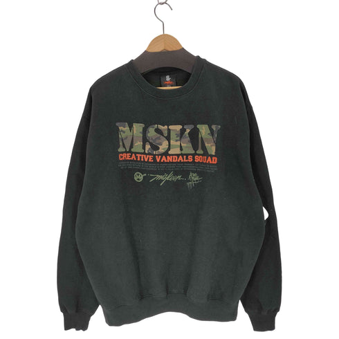 miskeen OLD プリントスウェットプルオーバー メンズ 3XL